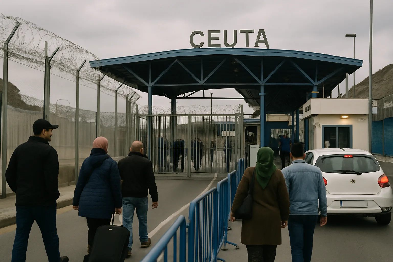 Impacto de redes sociales en migración a Ceuta