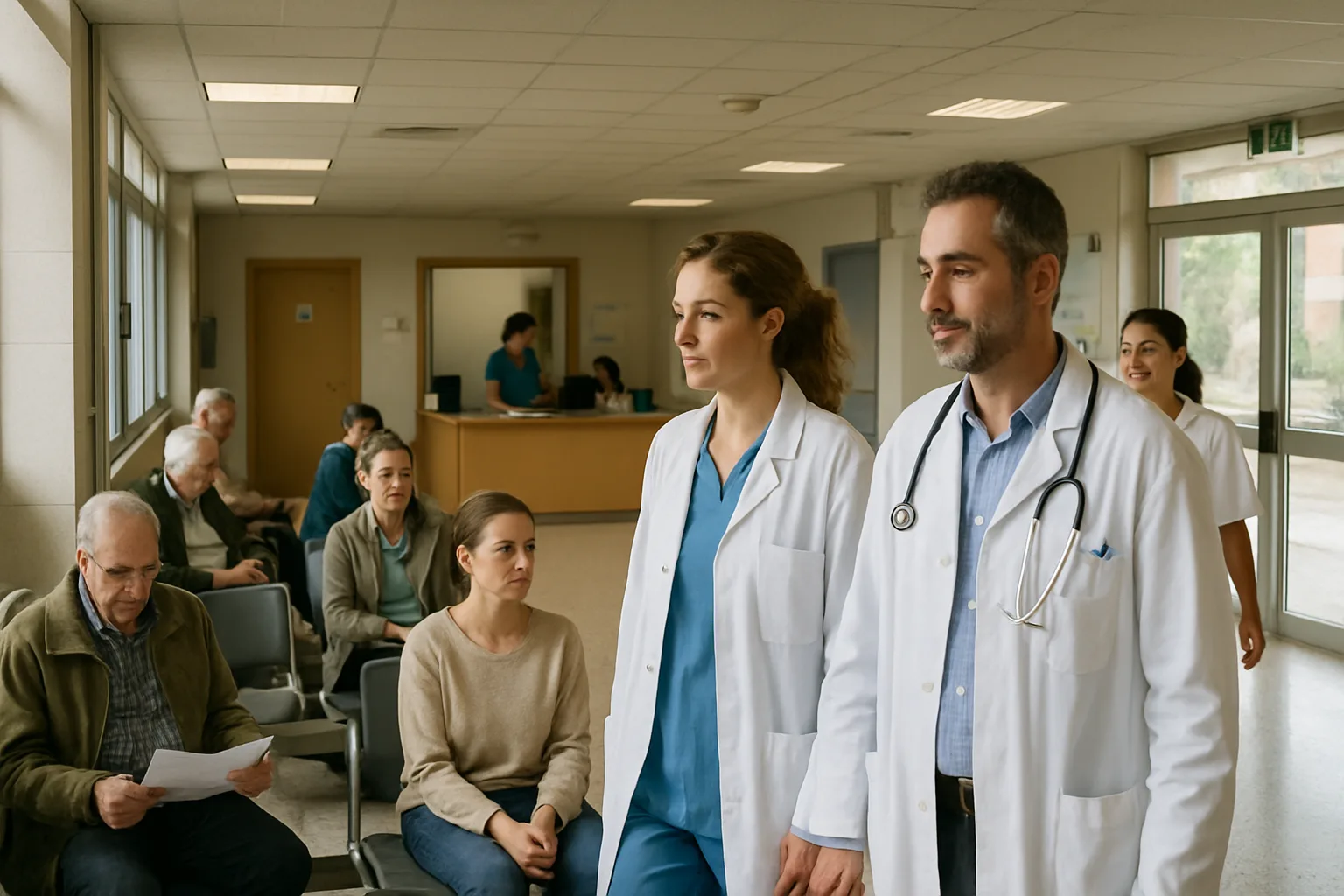 Mejoras en atención médica: más médicos y enfermeros
